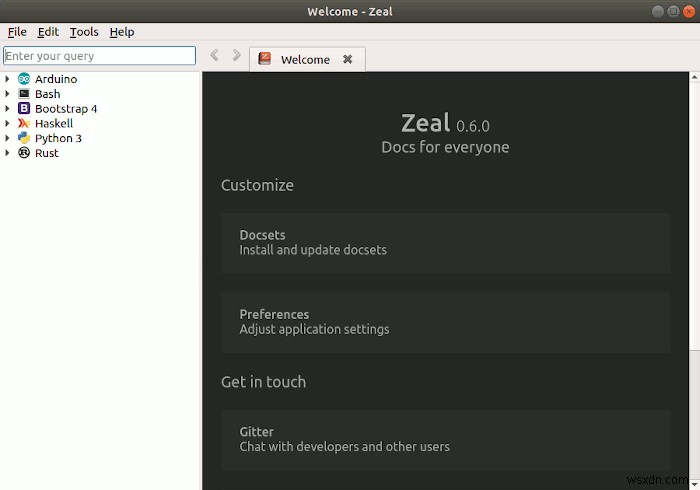 Cách xem tài liệu code offline với Zeal