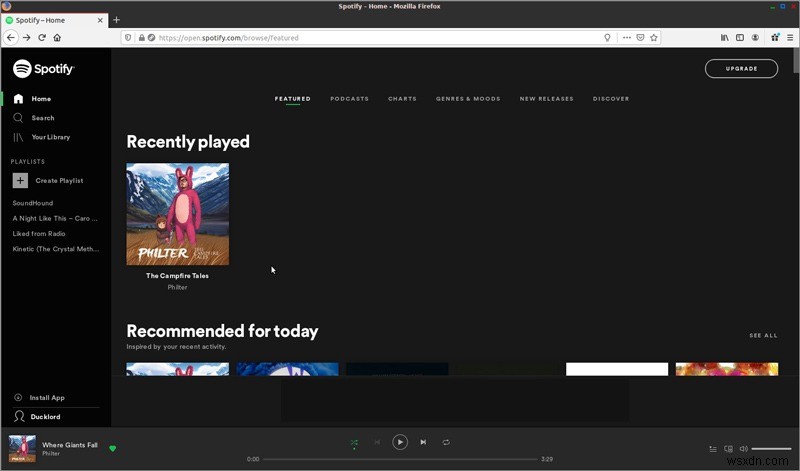 Cách chuyển Web App thành Desktop App trên Peppermint Linux