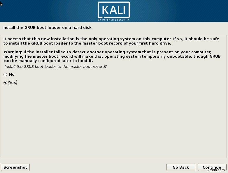 Cách cài đặt Kali Linux