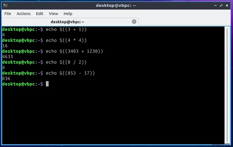 Cách Sử Dụng Terminal Linux Như Một Máy Tính Toán