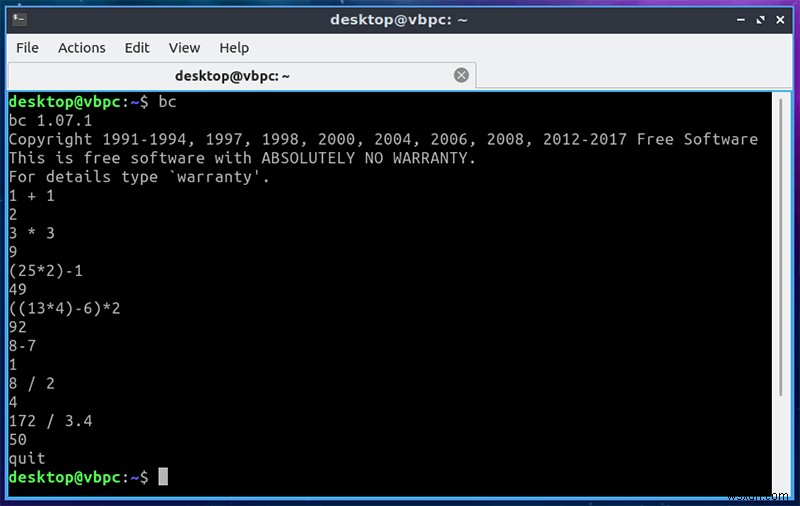 Cách Sử Dụng Terminal Linux Như Một Máy Tính Toán