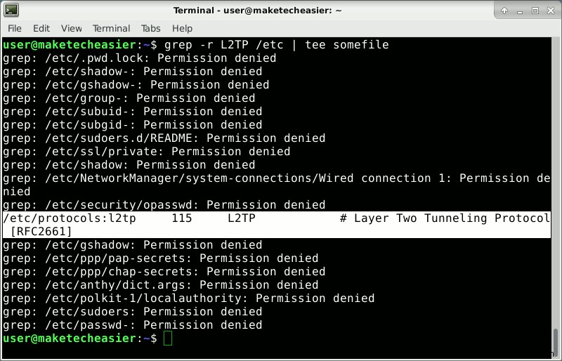 Cách Sử Dụng Lệnh Tee Trong Linux