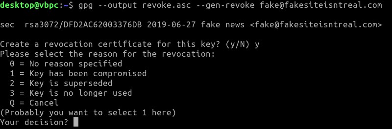 Cách Tạo Khóa GPG Trong Linux