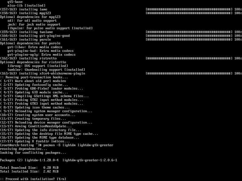 Cách Thiết Lập Môi Trường Desktop XFCE Trên Arch Linux