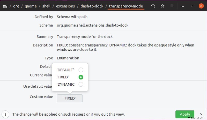 Cách Bật Độ Trong Suốt Động (Dynamic Transparency) Trên Ubuntu