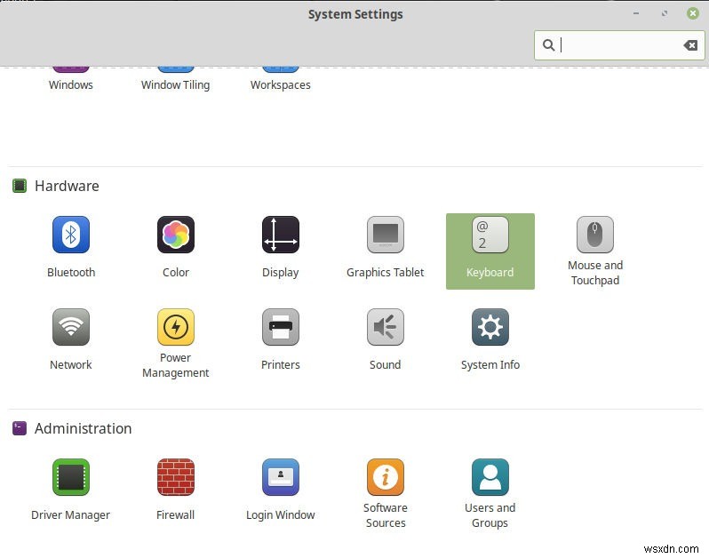 Cách thay đổi bố cục bàn phím trong Linux