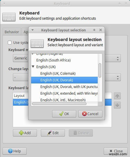 Cách thay đổi bố cục bàn phím trong Linux