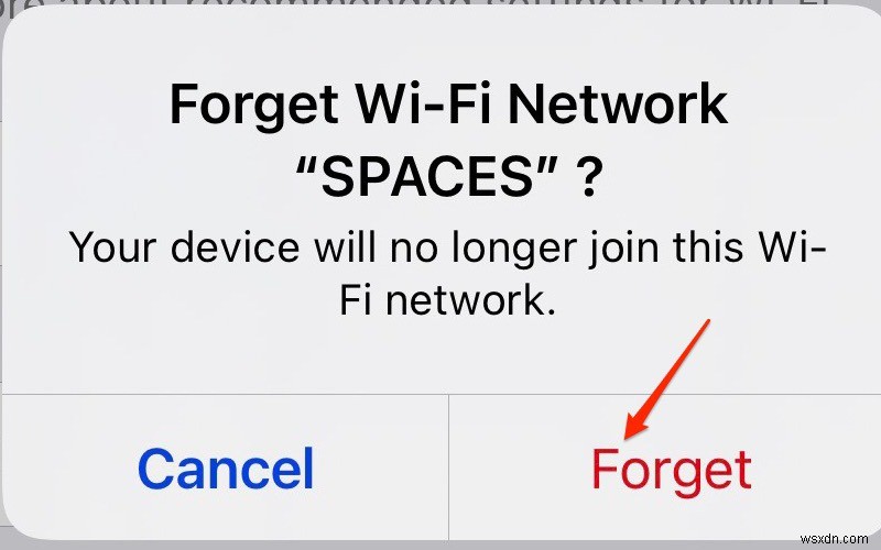 Cách Quên Mạng Wi-Fi Trên iPhone
