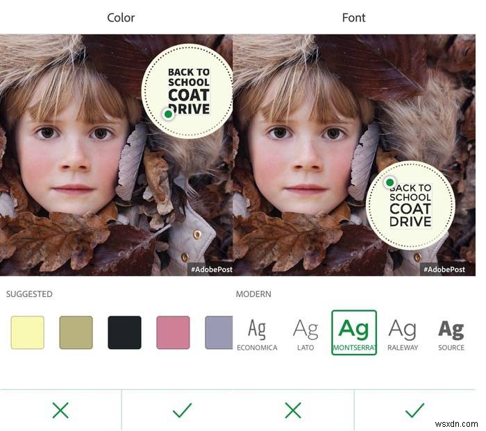 Tạo đồ họa mạng xã hội đẹp mắt với Adobe Post trên iOS