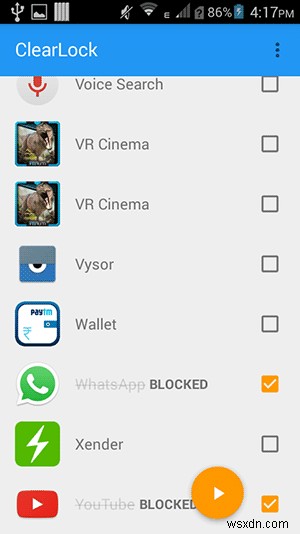 Cách Chặn Ứng Dụng Phân Tâm Trên Android