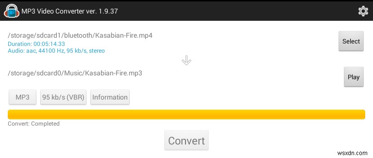 Cách Chuyển Đổi Video Sang Audio Trên Android Với MP3 Video Converter