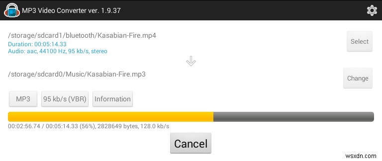 Cách Chuyển Đổi Video Sang Audio Trên Android Với MP3 Video Converter