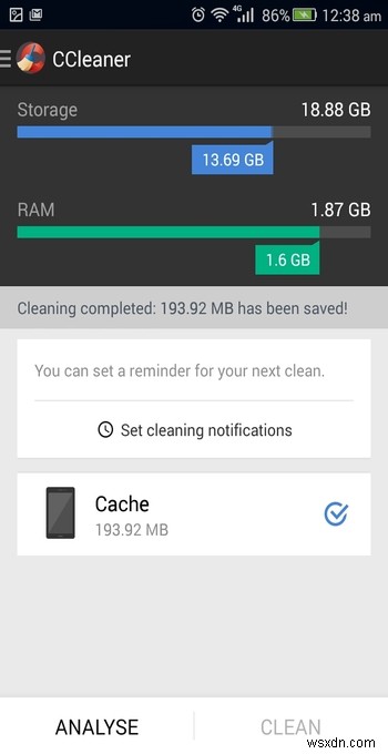 3 Ứng Dụng Android Dọn Dẹp và Tăng Tốc Thiết Bị