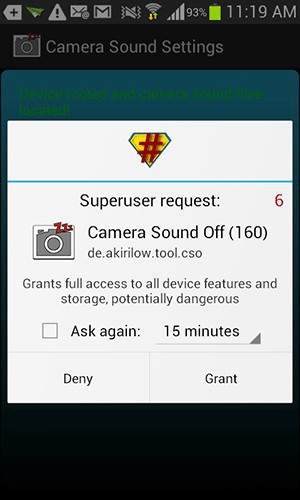 Cách Tắt Tiếng Khép Máy Ảnh Trên Android