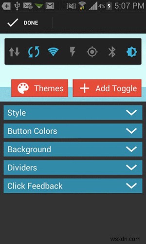 Cách Nhanh Chóng Bật/Tắt Cài Đặt Từ Màn Hình Chính Trên Android