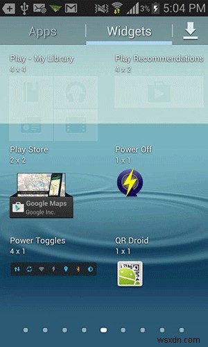 Cách Nhanh Chóng Bật/Tắt Cài Đặt Từ Màn Hình Chính Trên Android