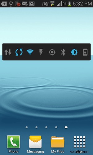Cách Nhanh Chóng Bật/Tắt Cài Đặt Từ Màn Hình Chính Trên Android