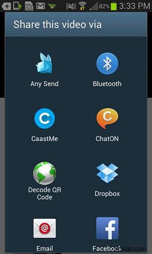 Cách chia sẻ liên kết từ Android sang máy tính để bàn