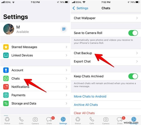 Cách xuất và sao lưu lịch sử trò chuyện WhatsApp