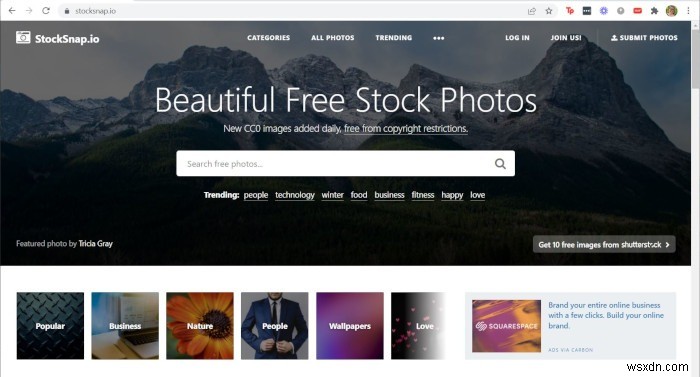 16 trang web tốt nhất để tìm hình ảnh Creative Commons
