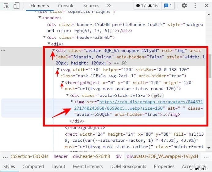 Cách tải ảnh hồ sơ Discord của người khác