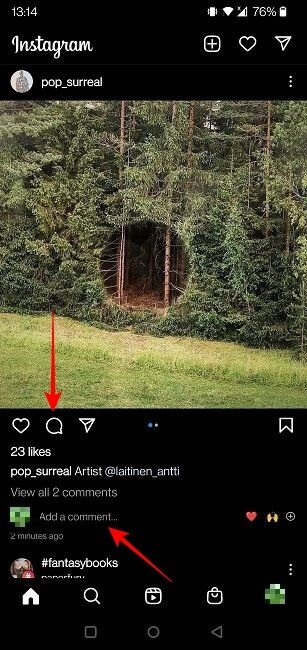 Cách quản lý bình luận trên Instagram