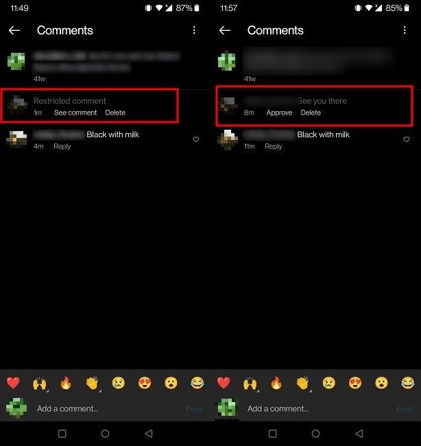 Cách quản lý bình luận trên Instagram