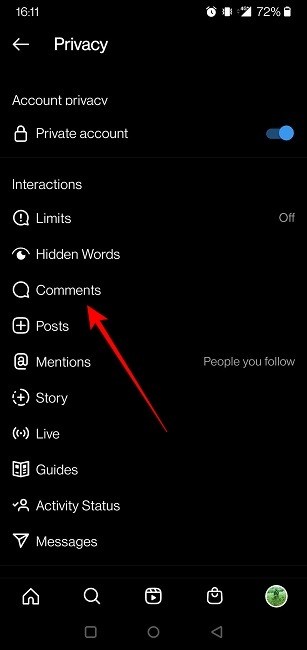 Cách quản lý bình luận trên Instagram