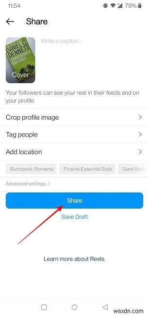 Cách thêm giọng nói và hiệu ứng âm thanh vào Instagram Reels