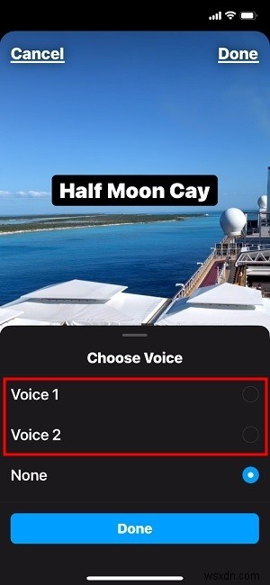 Cách thêm giọng nói và hiệu ứng âm thanh vào Instagram Reels
