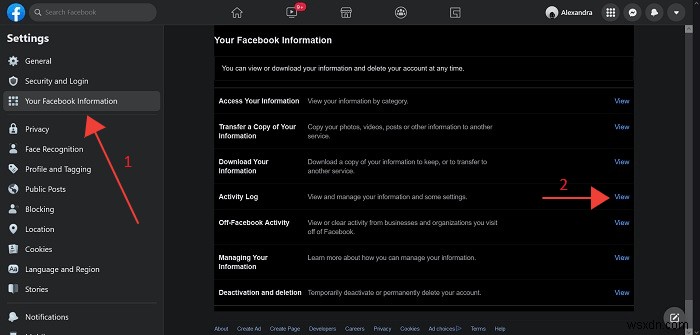 Cách xóa bình luận, thích và phản ứng trên Facebook