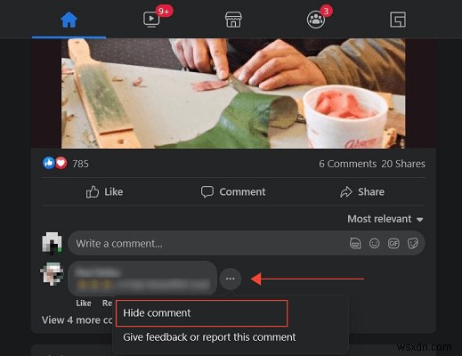 Cách xóa bình luận, thích và phản ứng trên Facebook