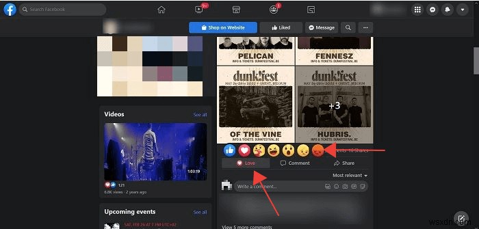 Cách xóa bình luận, thích và phản ứng trên Facebook