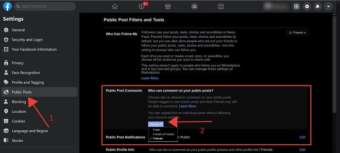 Cách xóa bình luận, thích và phản ứng trên Facebook