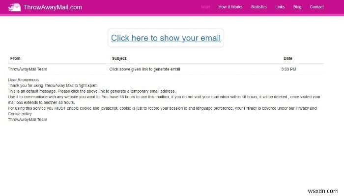 6 Nhà cung cấp Email tạm thời và dùng một lần bạn nên thử
