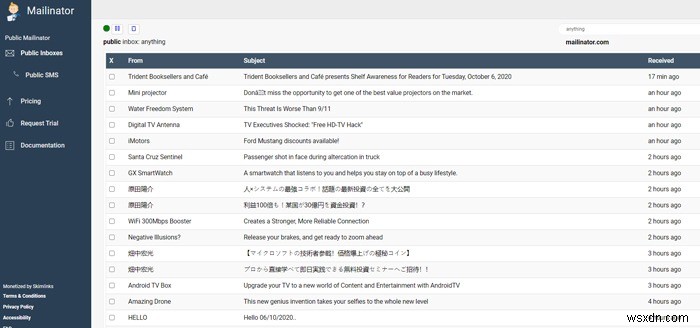 6 Nhà cung cấp Email tạm thời và dùng một lần bạn nên thử