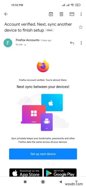 Cách đồng bộ Dấu trang, Tab, Lịch sử, Mật khẩu Firefox trên các thiết bị