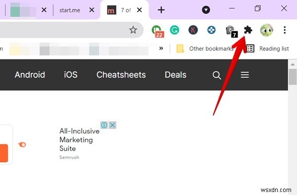 Cách ghim tiện ích mở rộng vào thanh công cụ Google Chrome