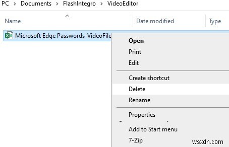 Cách Nhập/Xuất Mật Khẩu Sử Dụng Microsoft Edge