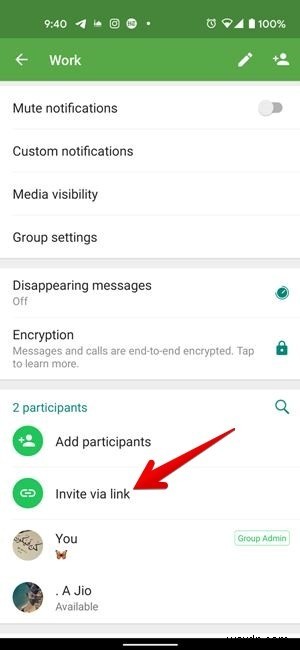 Cách Tạo Liên Kết Nhóm WhatsApp Trên Di Động Và Máy Tính