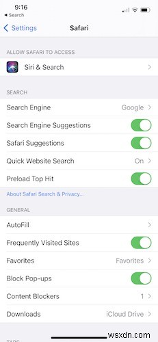 Cách chặn và cho phép pop-up trên Safari