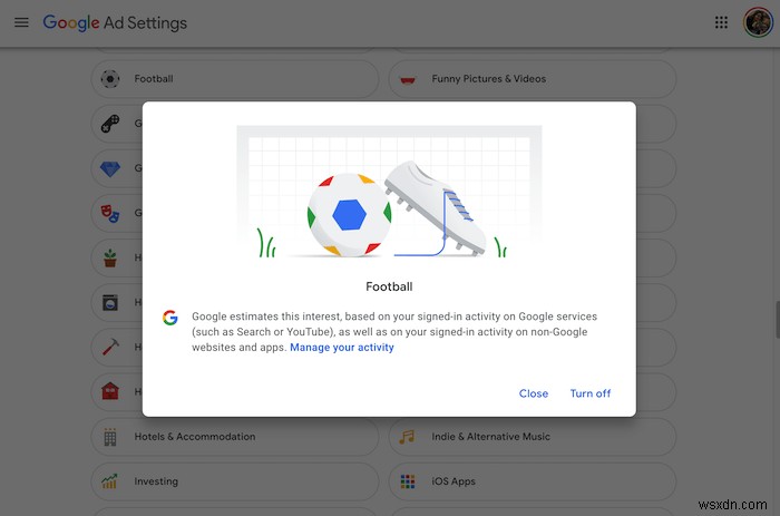 Cách Tắt Quảng Cáo Cá Nhân Hóa Trên YouTube Và Google