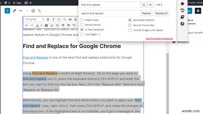 Cách Tìm Và Thay Thế Văn Bản Trên Chrome Và Firefox