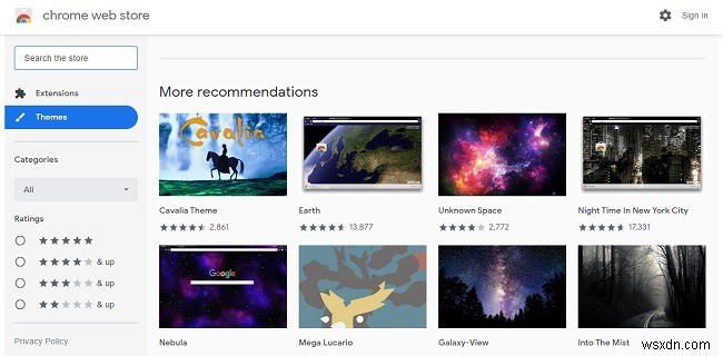 Cách Thay Đổi Màu Sắc Và Giao Diện (Theme) Trên Chrome