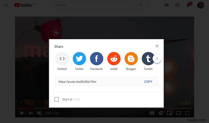 Cách Chia Sẻ Một Phần Cụ Thể Của Video YouTube
