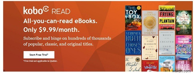Các Lựa Thay Thế Kindle Unlimited Tốt Nhất Cho Đọc Không Giới Hạn