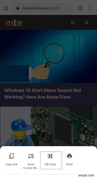 Cách Tạo Mã QR Ngay Lập Tức Trên Google Chrome