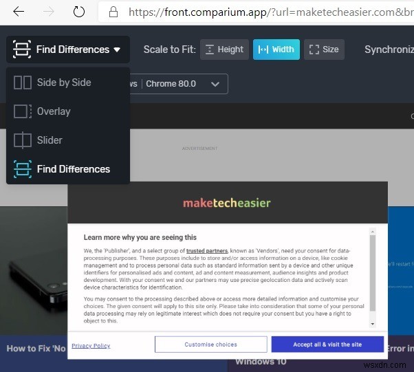 Dễ Dàng Kiểm Thử Trang Web Trên Khác Trình Duyệt Với Comparium