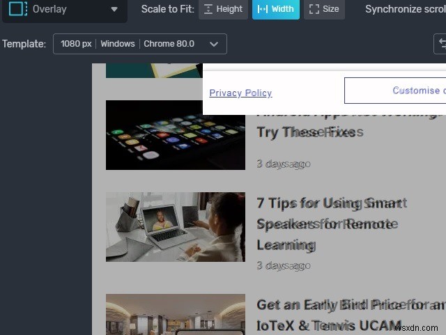Dễ Dàng Kiểm Thử Trang Web Trên Khác Trình Duyệt Với Comparium