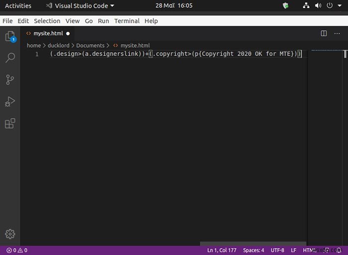 Cách tạo file HTML dễ dàng với Emmet